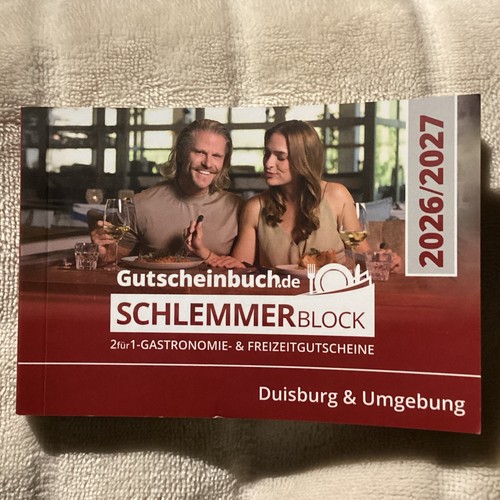 Schlemmerblock gutscheinbuch - schlemmerblock,