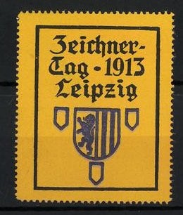 Reklamemarke leipzig - reklamemarke,