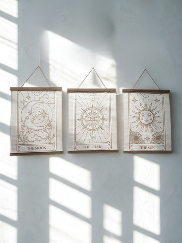 Stück tarotkarte leinwand - stück,