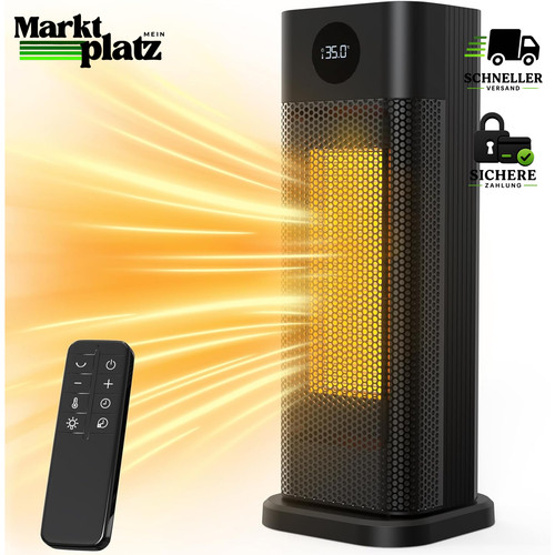 Heizlüfter 2000w ptc - heizlüfter, keramik