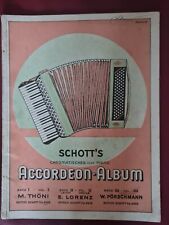 Schott’s chromatisches oder Piano Akkordeon Album 