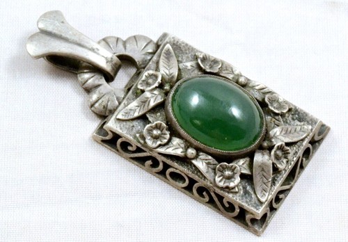 Pracht jugendstil anhänger - jugendstil,