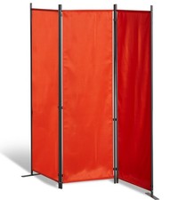 Grasekamp 3-teilig Paravent, 165cmx170cm, terra - B-Ware sehr gut