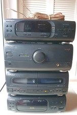 Technics HiFi Anlage mit SE-CH404, ST-CH505, SL-CH505, RS-CH404