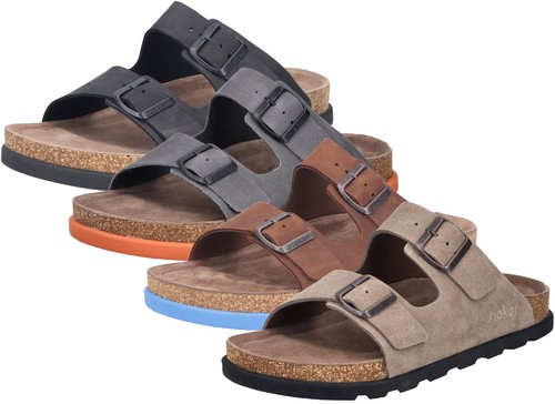 Rieker herren pantolette leder - herren,