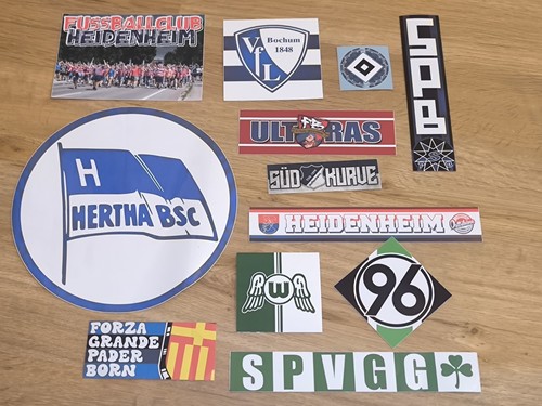 Aufkleber sticker mix fans - aufkleber,