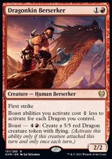 Magic/MTG Dragonkin Berserker KHM-131 Rare Englisch NM