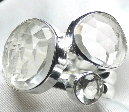 Bergkristall ring 925 - ring,