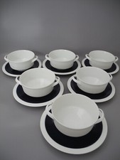 Arzberg 6 Suppentassen mit