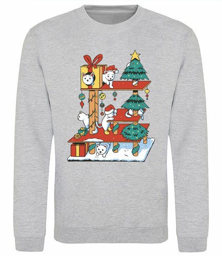 Weihnachten katzenhaus - weihnachten,