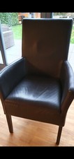 100% Lederstühle fürs Esszimmer und Armlehnstuhl im zeitlosen Stil gebraucht