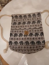 Kordelzug rucksack 100 - kordelzug, 100%