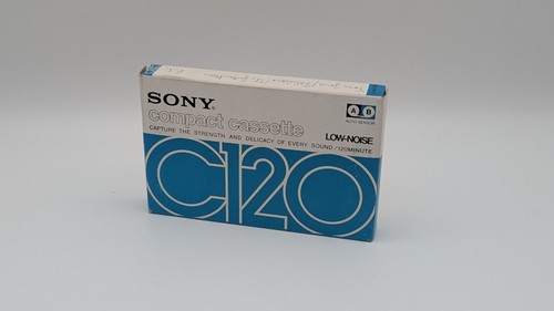 Kassette sony c120 auto sensor - kassette,