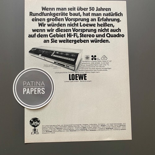 1972 loewe hifi - st, stereo