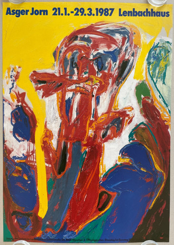 Plakat poster asger jorn - -,