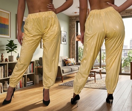 Pvc jogginghose schwitzhose - jogginghose,