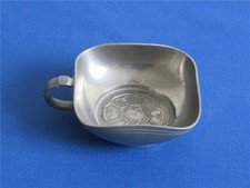 Zinn Schale viereckig