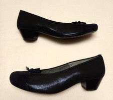 Damen Glänzend Ara Leder