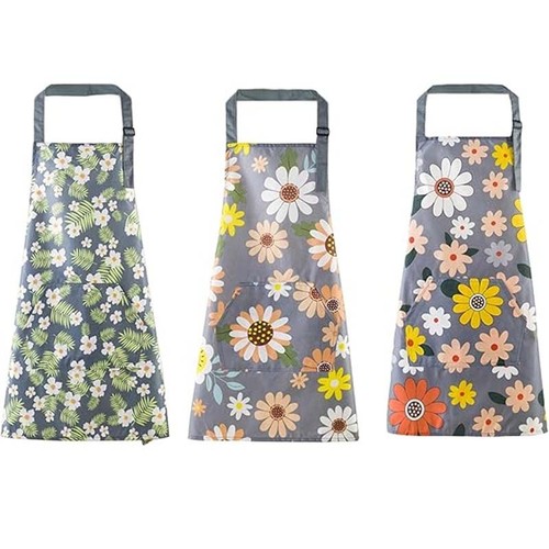 Blumenschürzen mit tasche - blumenschürzen,
