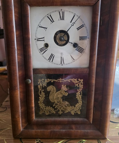 Antike seth thomas wanduhr - seth,