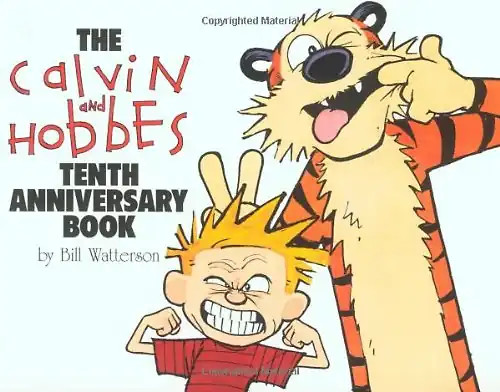 The calvin and hobbes - and,