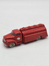 Vintage LEGO Systems selten 1:87 HO Esso Fuel Tanker Bedford Modellfahrzeug - ROT