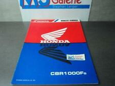 Honda CBR 1000 F 1995 S  Zusatz Werkstatthandbuch  Reparaturanleitung  Handbuch