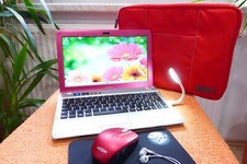 WIE NEU I Sony Vaio YB Rosa Netbook l 11 Zoll HD Netbook l Windows 10 l 500GB I