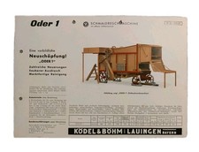 Alter Prospekt Oder 1 , Oder 2