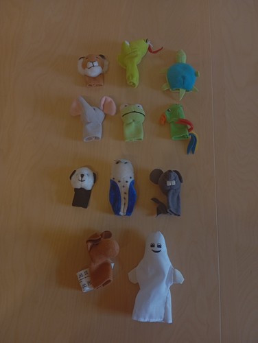 Kleine fingerpuppen - kleine, –