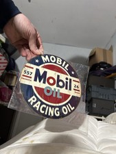 Mobil oil racing ölschild - mobil,