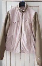 adidas Ski Jacke Winterjacke rosé hellbraun warm Größe 40