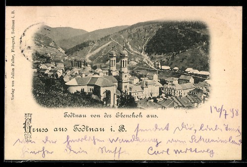 Todtnau kirche von der - i.,