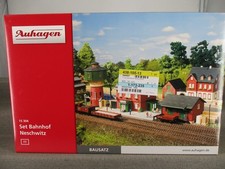 Auhagen Spur TT 15 304 Bausatz Set Bahnhof Neschwitz ungebaut in OVP