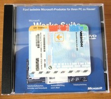 Microsoft Works Suite 2004, und 4 CD Windows XP und Produkt Kay, Deutsch