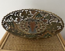 Große Messing emaillierte