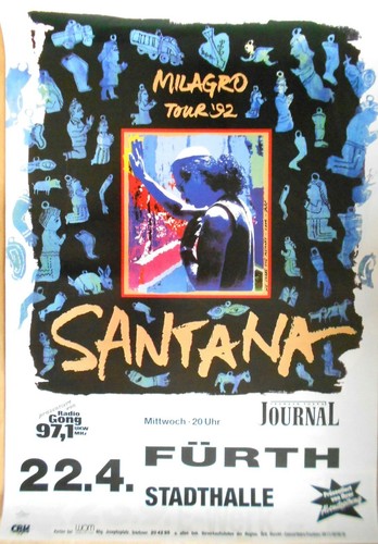 Santana 1992 fürth orig - santana,