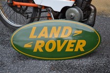 Platte Emailliertes Land Rover