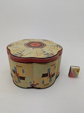 Große art deco - deco, keksdose