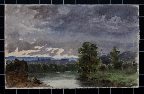 Abziehendes gewitter - abziehendes,