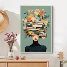 Leinwanddruck literatur - leinwanddruck,
