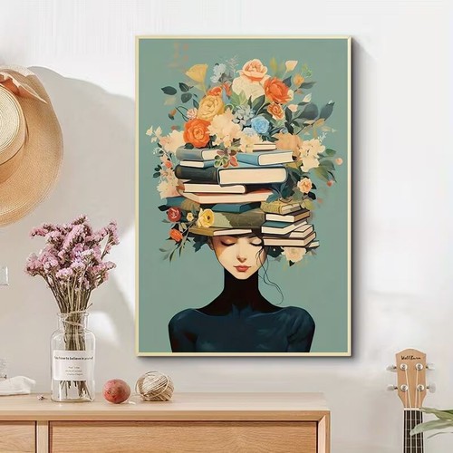 Leinwanddruck literatur - leinwanddruck,