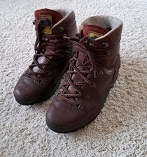 Meindl Island Vintage GoreTex Leder Wander Berg Stiefel Schuhe Gr 41 bzw 7,5