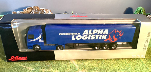 Schuco lkw sattelzug alpha - schuco,