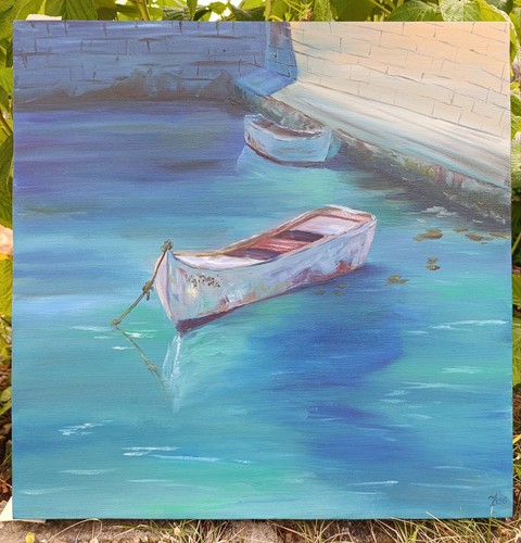 Olgemalde leinwand 40x40x3 - olgemalde,