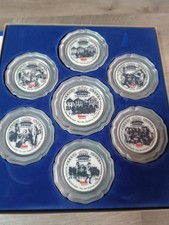 Zinn untersetzer set - 7x,