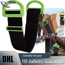 Shoulder Dolly Tragegurt Umzugshilfe Tragehilfe für Sichern von Paketen Geräten
