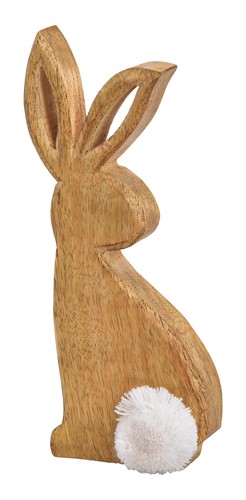 Hase osterhase holz braun - hase,