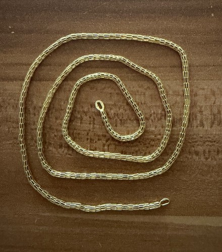 Hals kette gelb gold - , 585