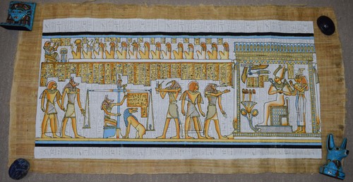 Wiegen des herzpapyrus 4 - wiegen,